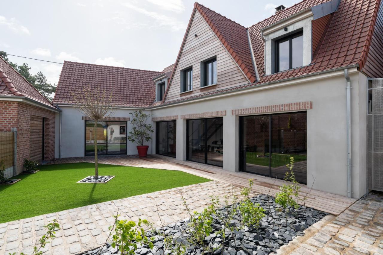 Au Coeur Du Village Saint-Aubin  Exteriör bild