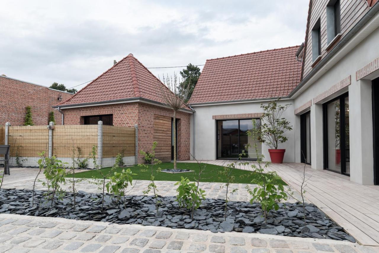 Au Coeur Du Village Saint-Aubin  Exteriör bild